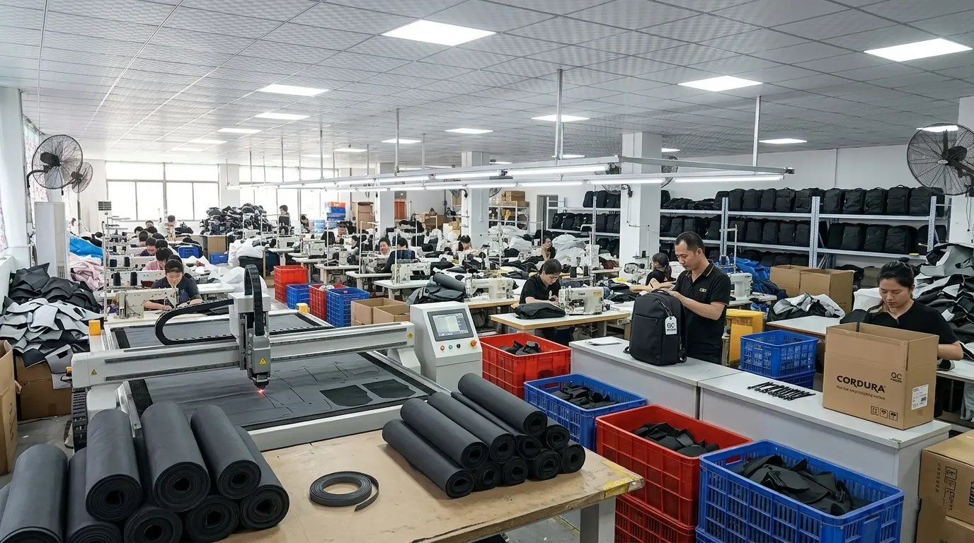 Pickleball bag factory – ISO 9001 certified manufacturing