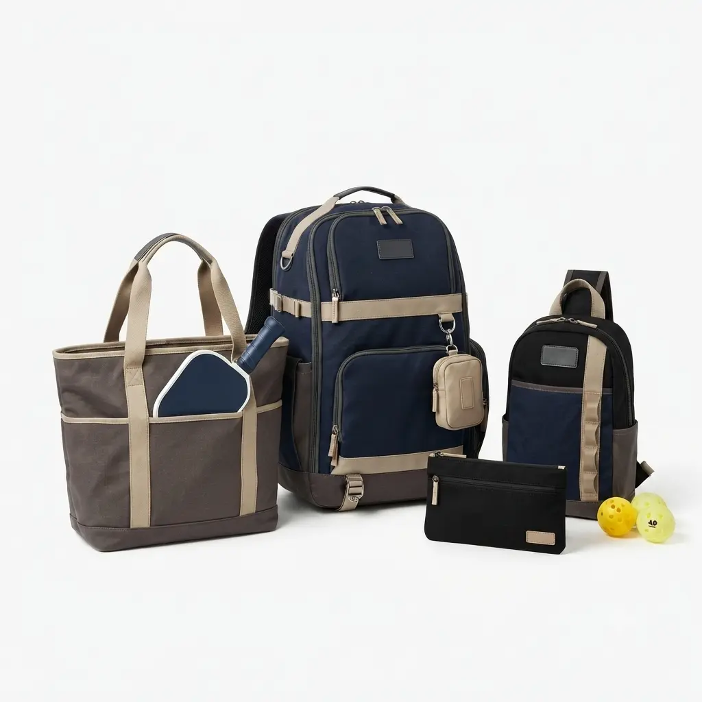 2026 new urban commuter pickleball backpack with laptop compartment and paddle storage