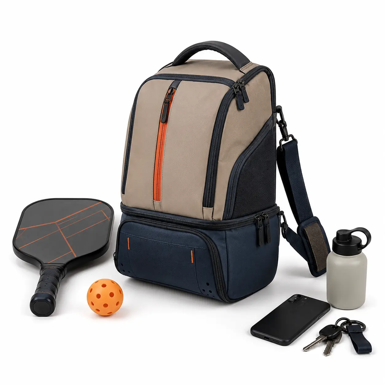 title="Commuter pickleball bag: 1-2 paddles, ideal for daily use"