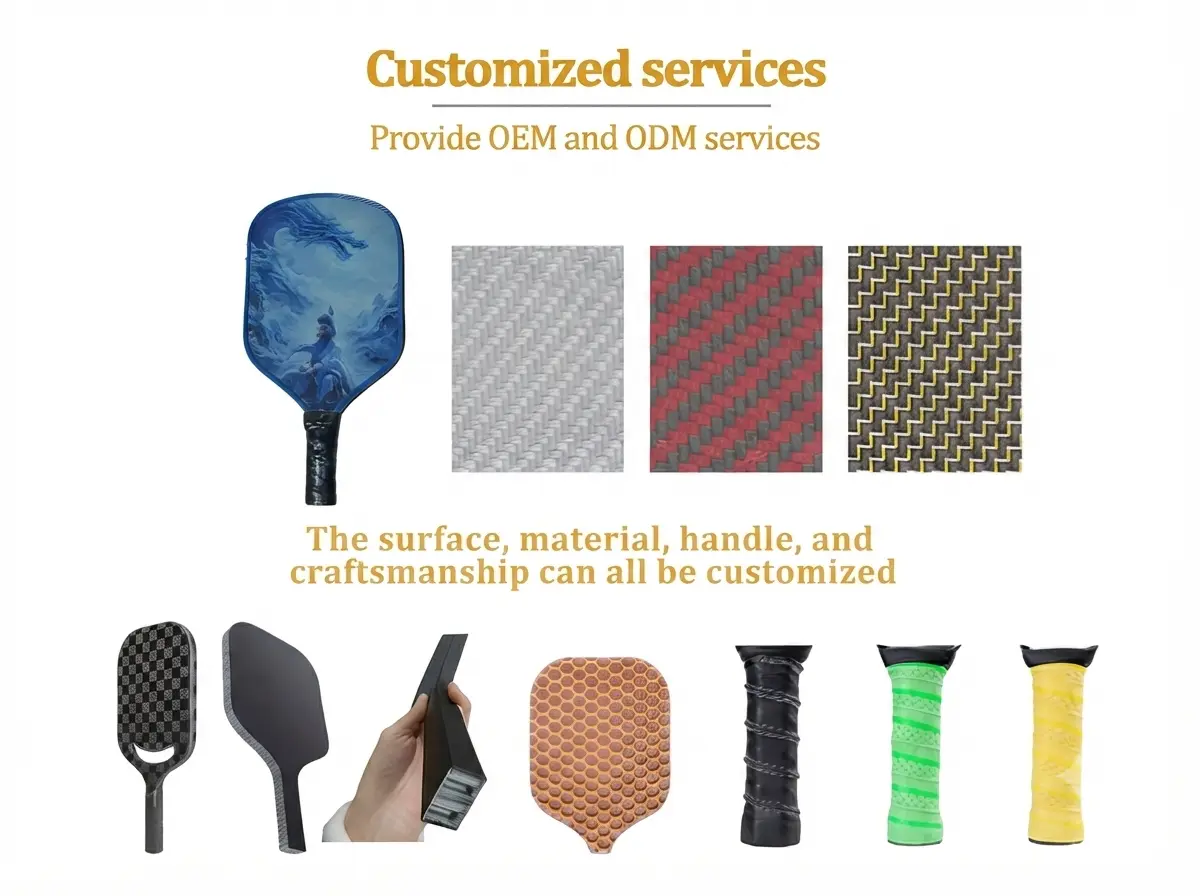 2026 new 10.5/14/16mm glassfiber honeycomb edgeless paddle, 41cm, 220±5g, foldable and eco-friendly