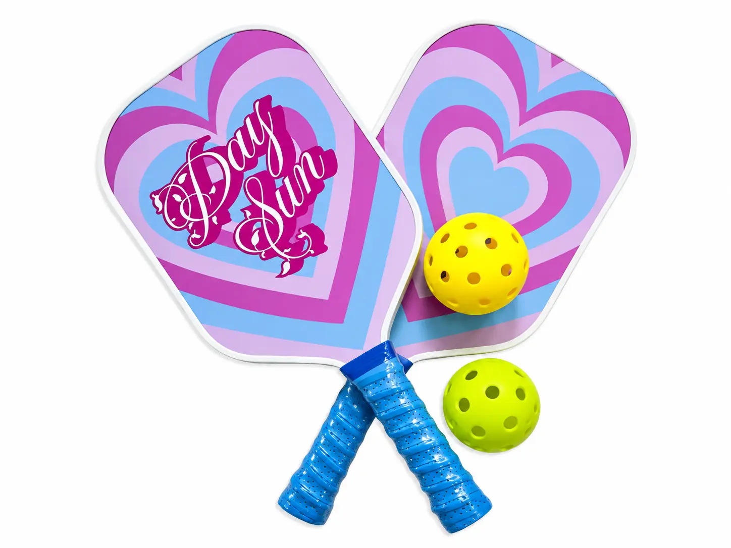 14mm edgeless pickleball paddle with honeycomb or glassfiber core for children and teenagers