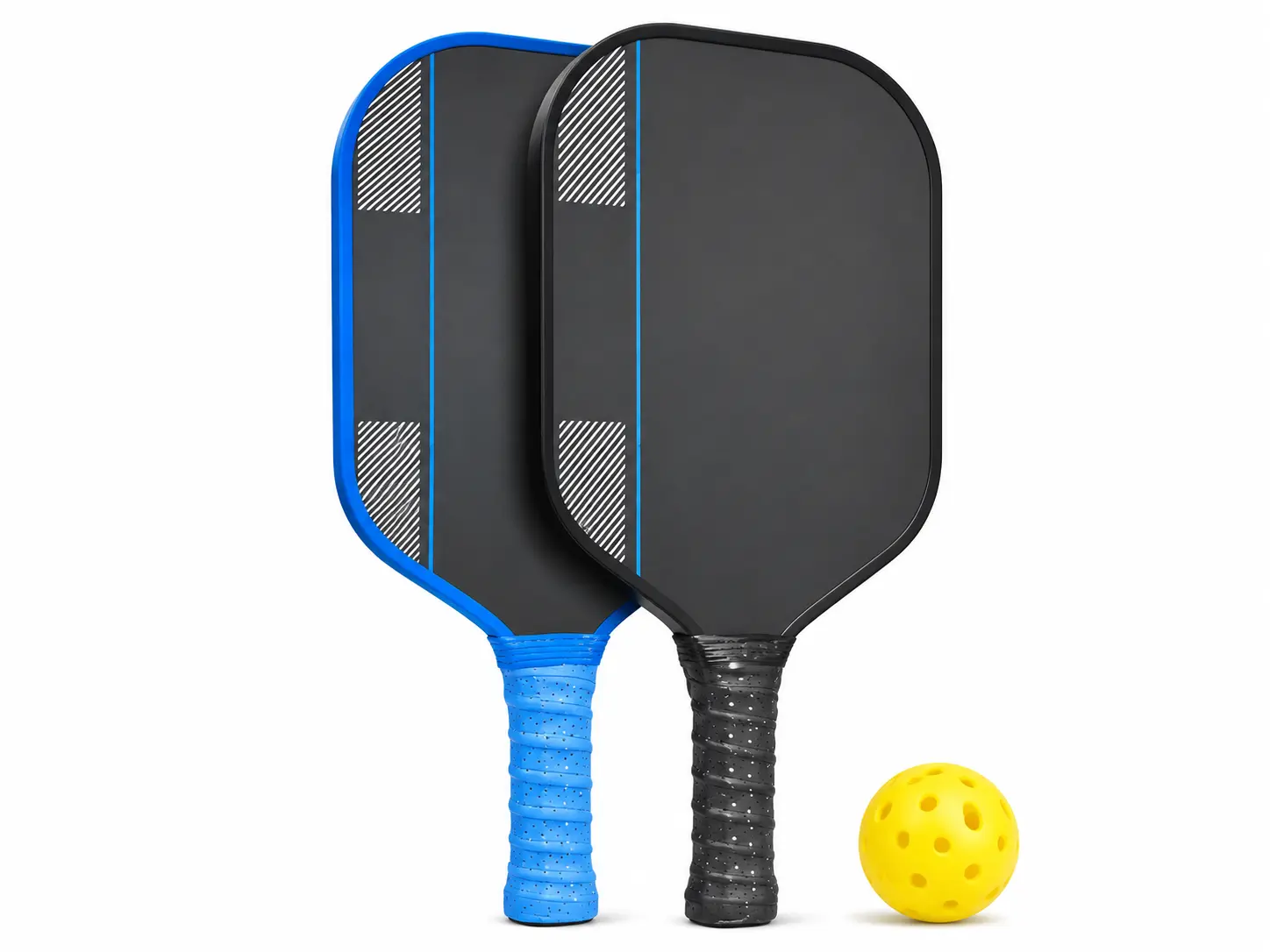 All-round pickleball paddle with 16mm thickness, honeycomb PP and EPP core, for all ages