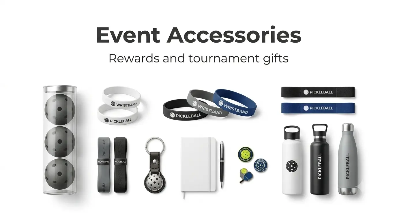 Event Accessories – rewards and tournament gifts for pickleball events