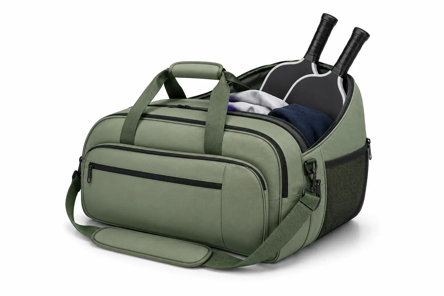 Everyday player bag sample on a pure white background, designed as a balanced carry option for regular play and travel