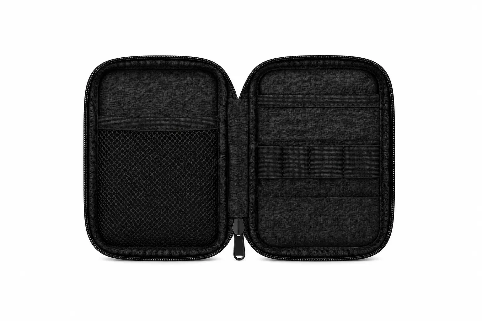 Compact organizer sample on a pure white background, designed for small items as an upsell or reward