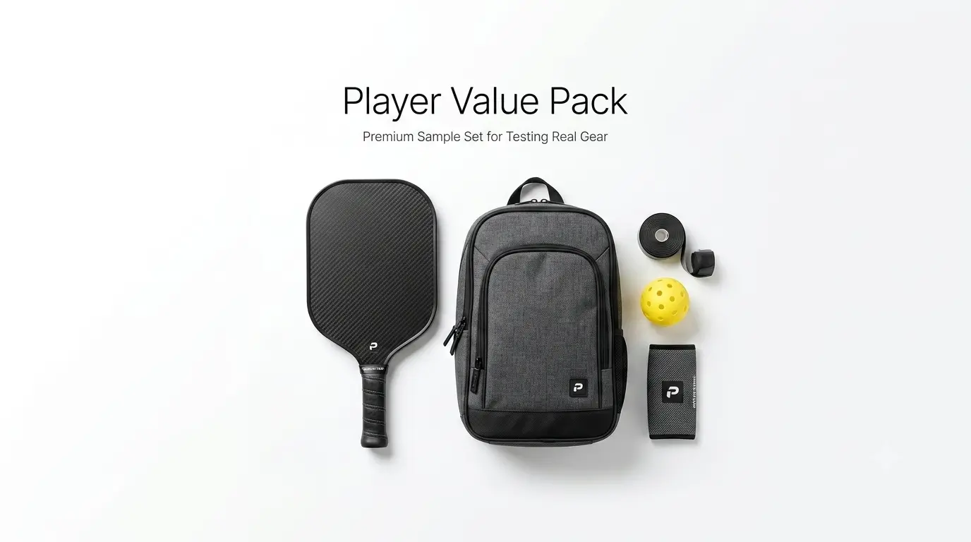 Player Value Pack – high-quality samples for individual pickleball players.