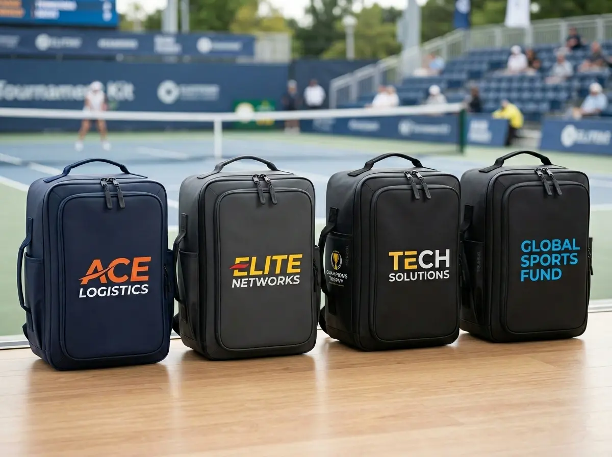 Tournament pickleball bag kits – event-ready with sponsor branding